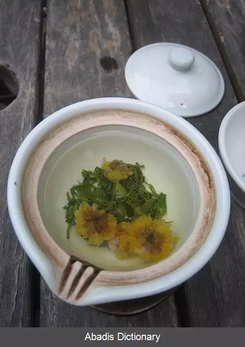 عکس چای گل داودی