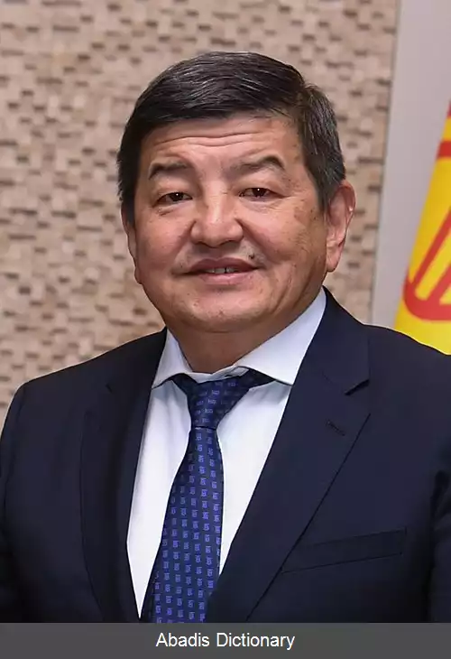 عکس رئیس کابینه وزیران قرقیزستان