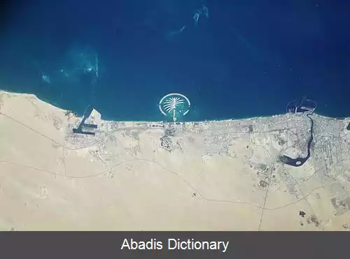 عکس جزیره های نخلی دبی