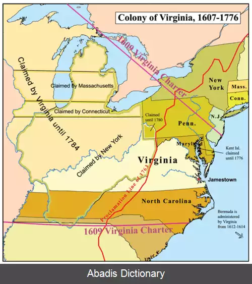 عکس مستعمره ویرجینیا
