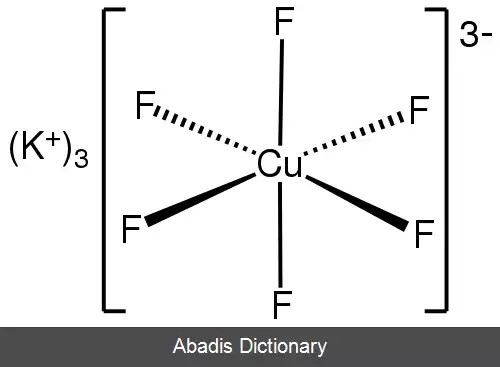 عکس پتاسیم هگزافلوروکوپرات(III)