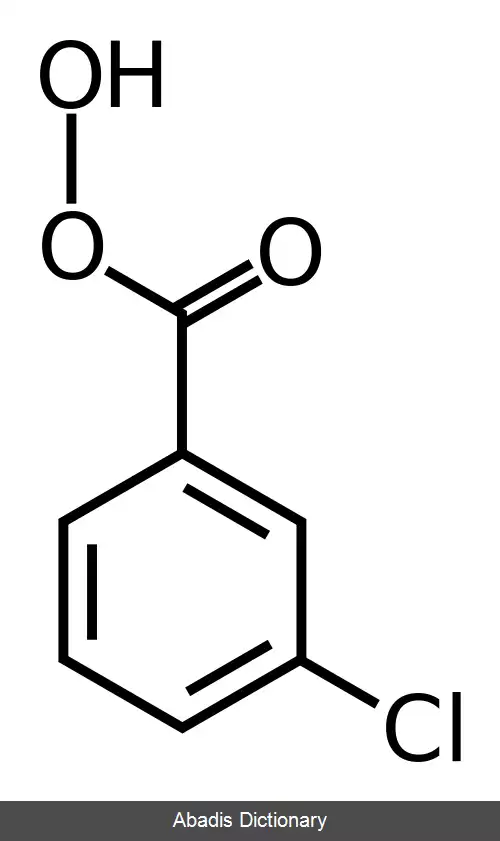 عکس متا کلروپروکسی بنزوئیک اسید