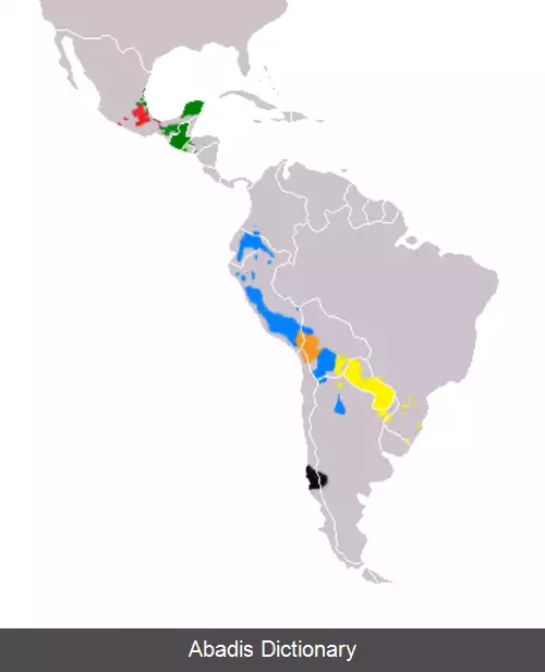 عکس زبان های آمریکای جنوبی