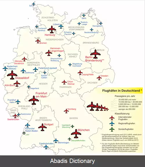 عکس فهرست فرودگاه های آلمان