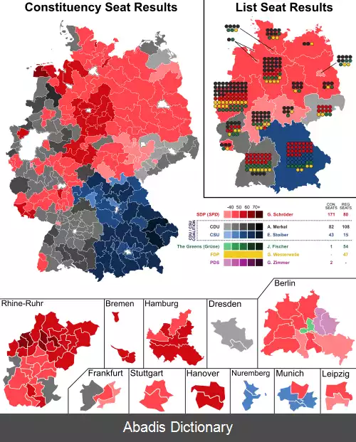 عکس انتخابات فدرال آلمان (۲۰۰۲)