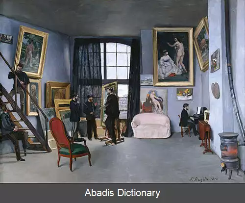 عکس استودیو در خیابان دلا کوندامین