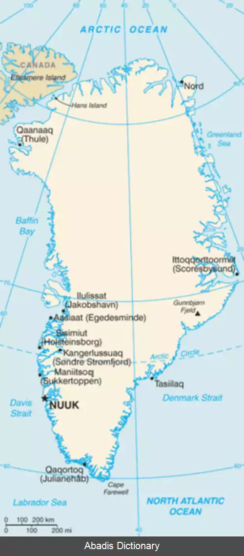 عکس فهرست فرودگاه های گرینلند