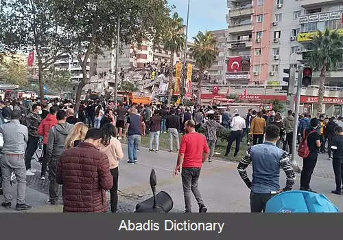 عکس زمین لرزه ۲۰۲۰ دریای اژه