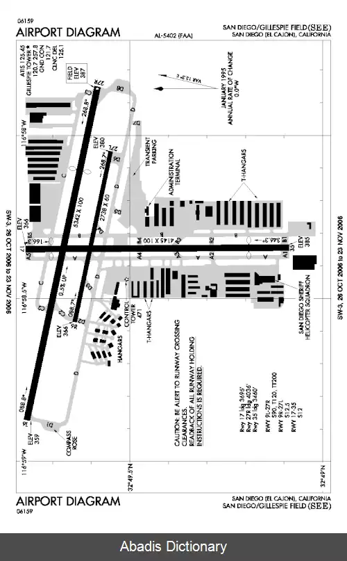 عکس فرودگاه صحرایی گیلسپی