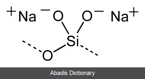 عکس متاسیلیکات سدیم