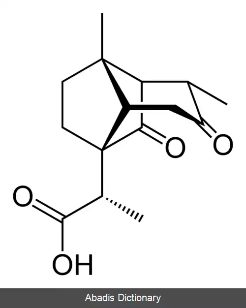 عکس سانتونیک اسید