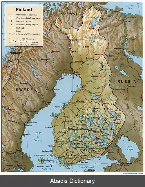 عکس فهرست رودخانه های فنلاند