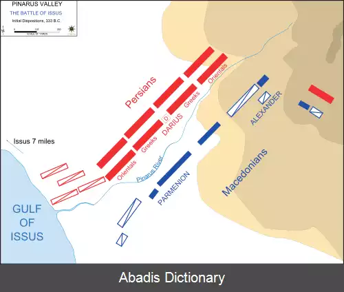 عکس نبرد اسکندر در ایسوس