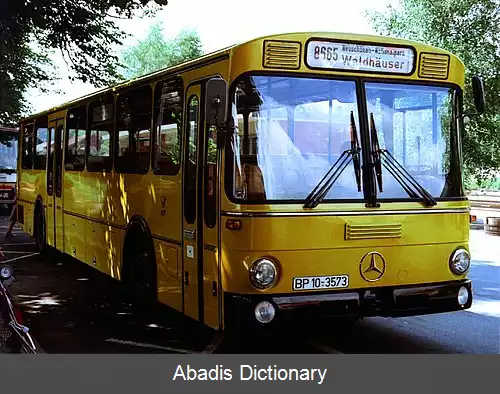 عکس زرد اتوبوسی