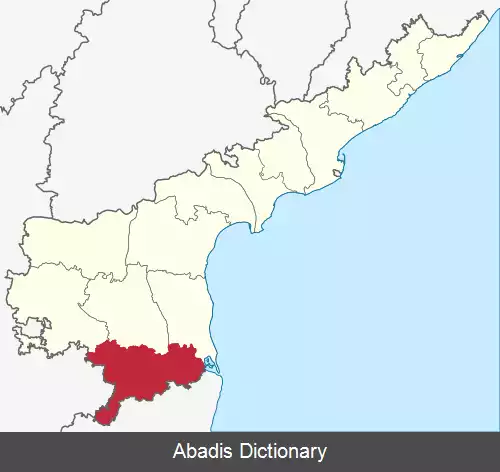 عکس فهرست بخش های آندرا پرادش