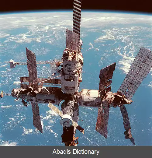 عکس ایستگاه فضایی میر