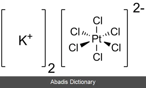 عکس پتاسیم هگزاکلروپلاتینات