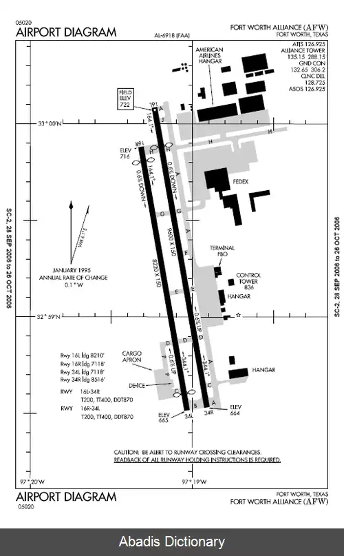 عکس فرودگاه فوت ورث الاینس