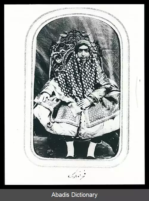 عکس فخرالملوک قاجار