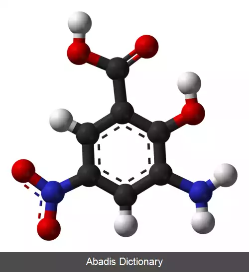 عکس ۳ آمینو ۵ نیتروسالیسیلیک اسید