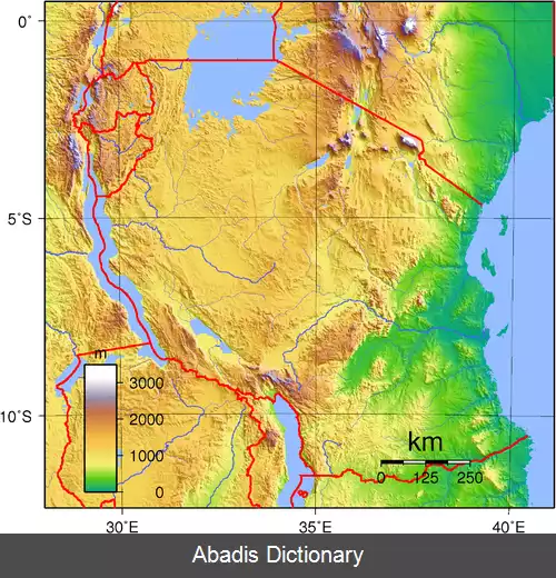 عکس جغرافیای تانزانیا