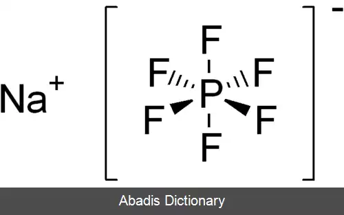 عکس سدیم هگزافلوئوروفسفات