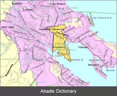 عکس استرابری شهرستان مارین کالیفرنیا