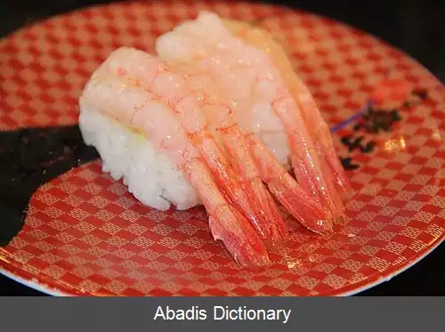 عکس فهرست انواع سوشی