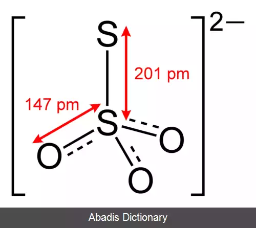 عکس تیوسولفات