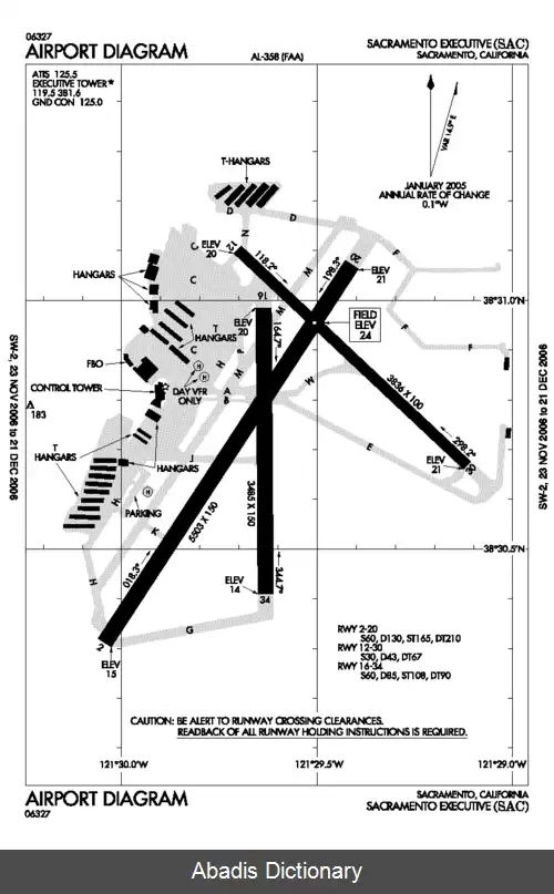 عکس فرودگاه استیجاری ساکرامنتو