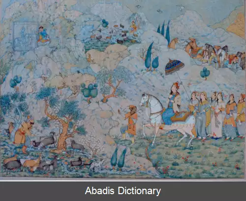 عکس فهرست آثار حسین بهزاد