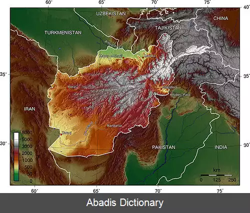 عکس جغرافیای افغانستان