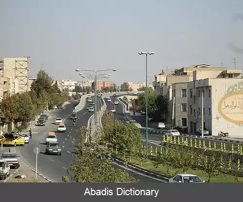 عکس بزرگراه جلال آل احمد